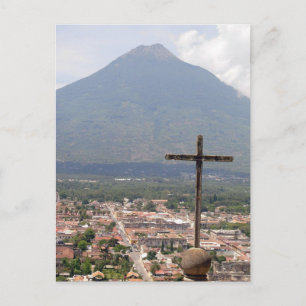 Volcan Agua, Guatemala, vykort