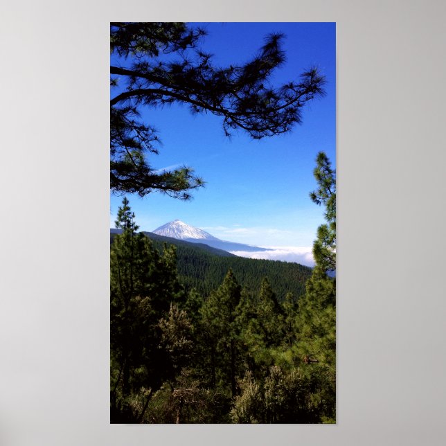 Volcán del Teide - Tenerife - Canarias 4 Poster (Framsidan)