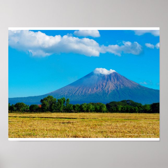 Volcan San Cristobal, Nicaragua Poster (Framsidan)