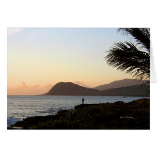 Volcanic Dusk-Paradise Cove Hälsningskort