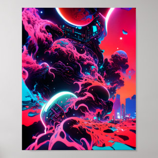Volcanic Eruption Poster