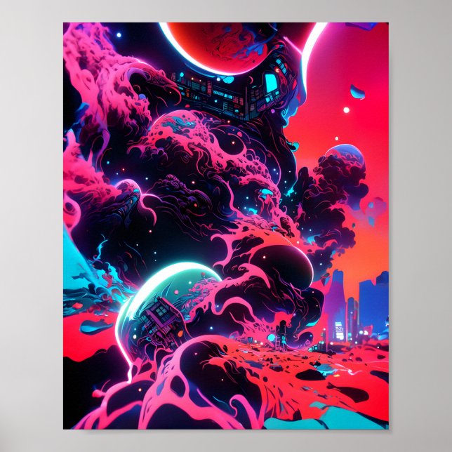 Volcanic Eruption Poster (Framsidan)