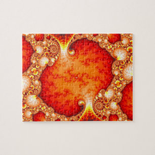 Volcanic Garden - Fractal art Pussel
