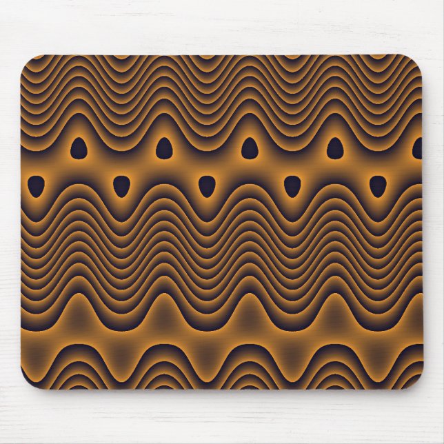 Volcanic Oceans Patterned Mousepad Musmatta (Framsidan)