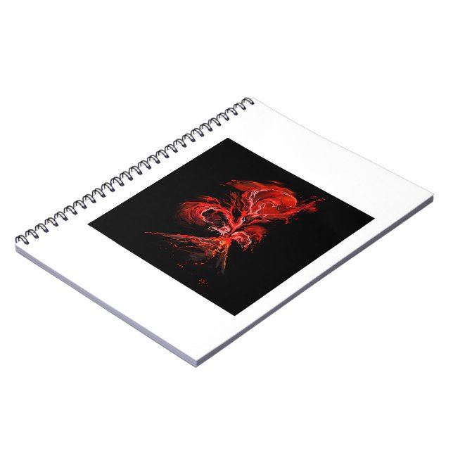 Volcano Anteckningsbok (Vänstra Sidan)