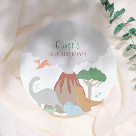 Volcano Dinosaur Boy Birthday
