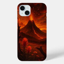Volcano Eruption Phone Case - Bold Nature Protecti