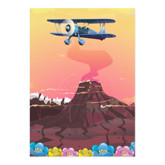 Volcano Fototryck (Framsidan)