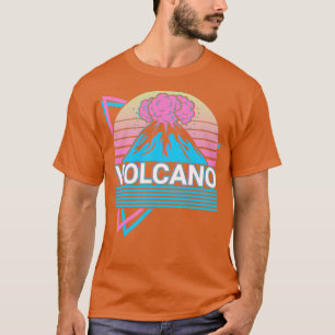 Volcano Geology Magma Lava Retro Gift T Shirt