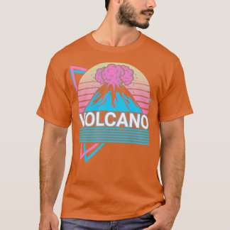 Volcano Geology Magma Lava Retro Gift T Shirt