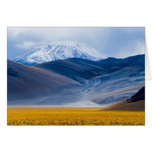 Volcano Incahuasi, Argentina Hälsningskort