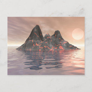 Volcano Island Vykort