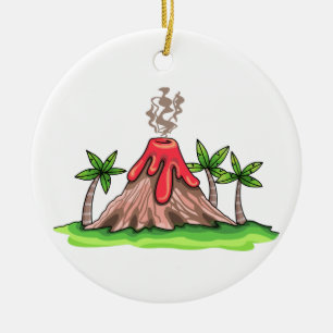 Volcano Julgransprydnad Keramik