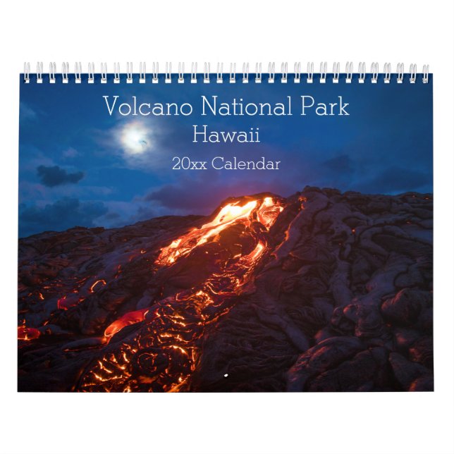 Volcano National Park Calendar Kalender (Omslag)