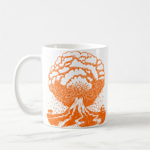 Volcano - Orange Kaffemugg