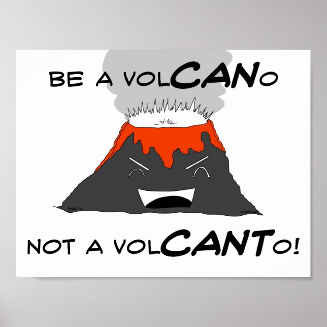 VolCANo Poster (Framsidan)