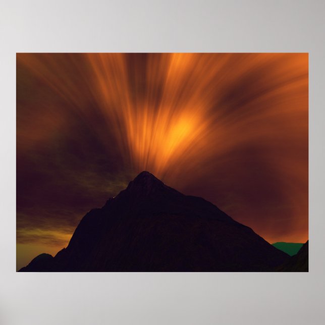 Volcano Poster (Framsidan)