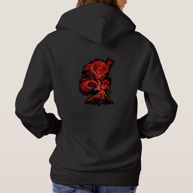 Volcano T Shirt (Baksida)