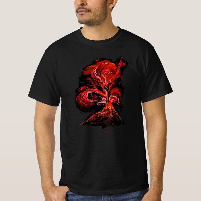 Volcano T Shirt (Framsida)