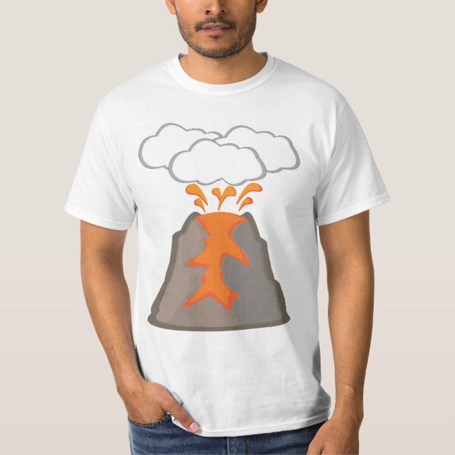 Volcano T Shirt (Framsida)