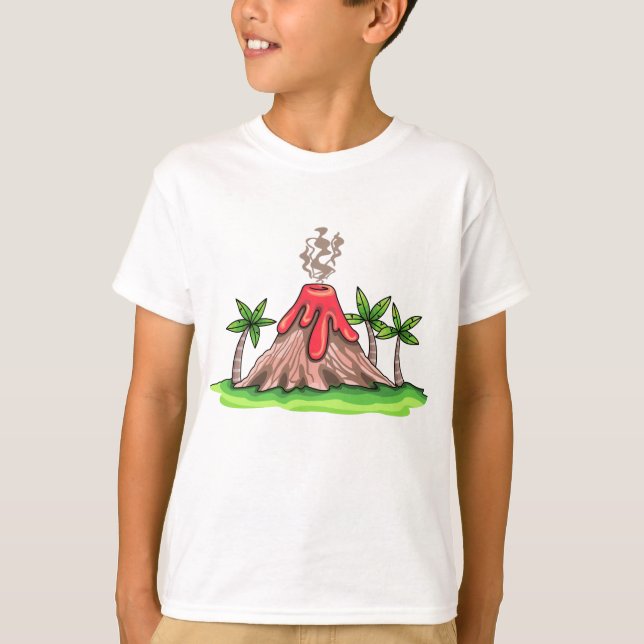 Volcano T Shirt (Framsida)
