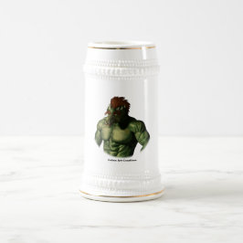 Volcano Troll Vacation Fantasy Art Beer Stein Sejdel