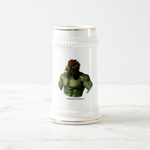 Volcano Troll Vacation Fantasy Art Beer Stein Sejdel
