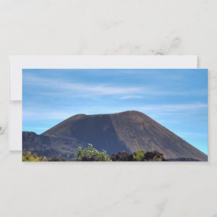 Volcano vid Parícutin, fotokort