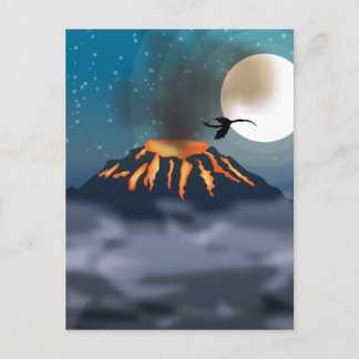 Volcano Vykort