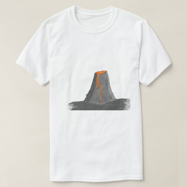 VolcanoDrawing T Shirt (Design framsida)