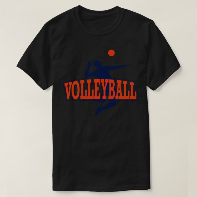Voleyball Player T Shirt (Design framsida)