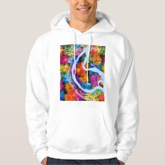 Volgograd Ryssland Stadskarta Hoodie