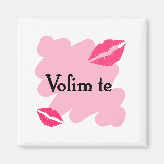 Volim te - Serbian i kärlek du Magnet (Framsidan)