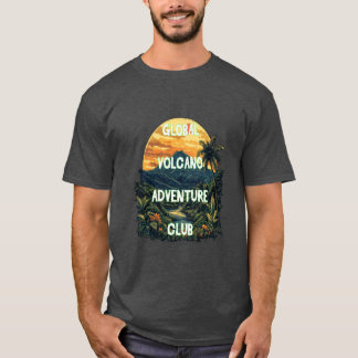 Volkaniskt Äventyr: Naturinspirerad utomhusmiljö Ä T Shirt