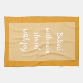 Volkaniskt flamma - vitt kökshandduk