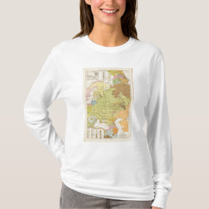 Volkerkarte von Russland - karta av Ryssland Tee