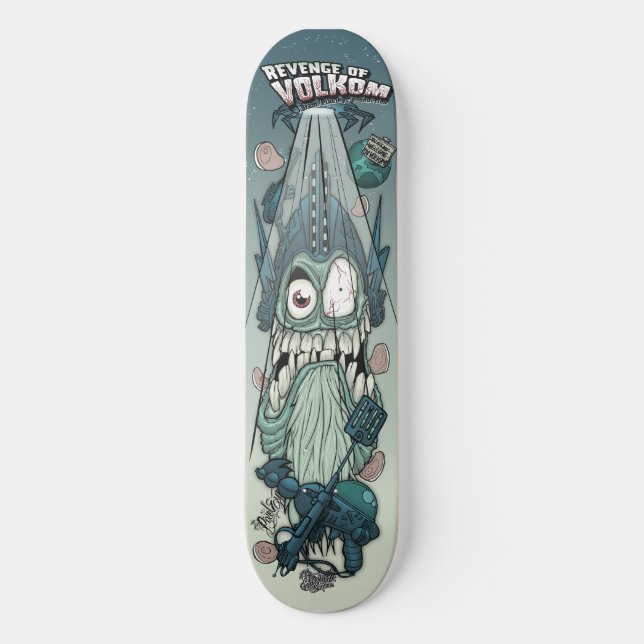Volkom Skateboard-intäkter Skateboard Bräda 19,5 Cm (Framsida)