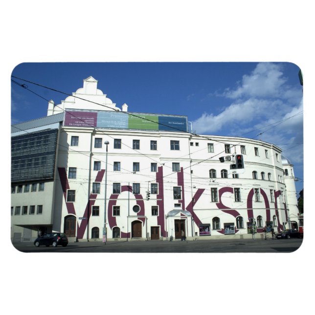 Volksoper Wien Österrike Magnet (Horisontell)