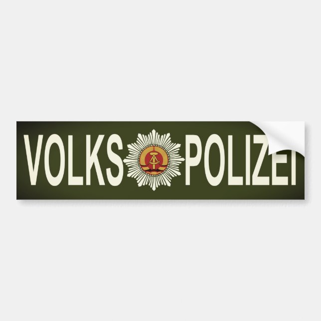 VOLKSPOLIZEI BILDEKAL (Framsidan)