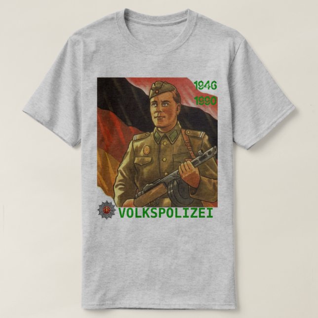 VOLKSPOLIZEI DDR 1946-1990 TEE (Design framsida)