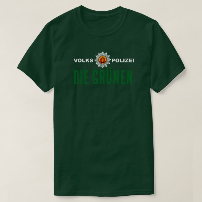 Volkspolizei T Shirt (Design framsida)