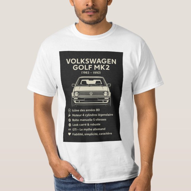 volkswagen t shirt (Framsida)