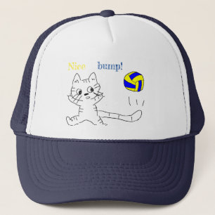 Vollayball cat hat keps