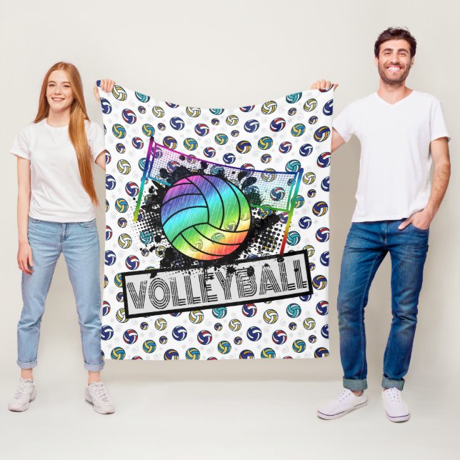 Volley Boll Fleece Blanket (På plats)
