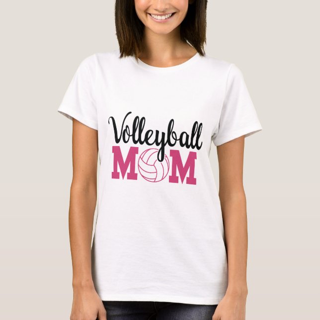 Volley Boll Mamma T-Shirt (Framsida)