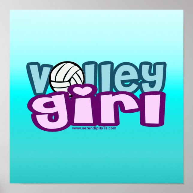 Volley Girl Poster (Framsidan)