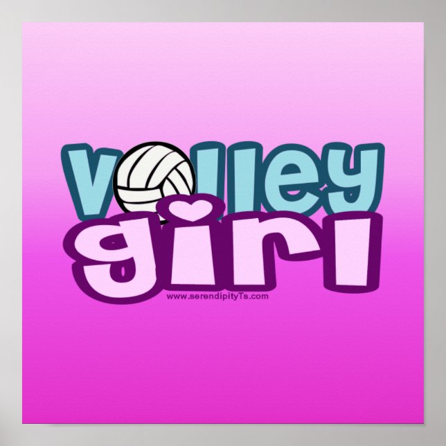Volley Girl Poster (Framsidan)