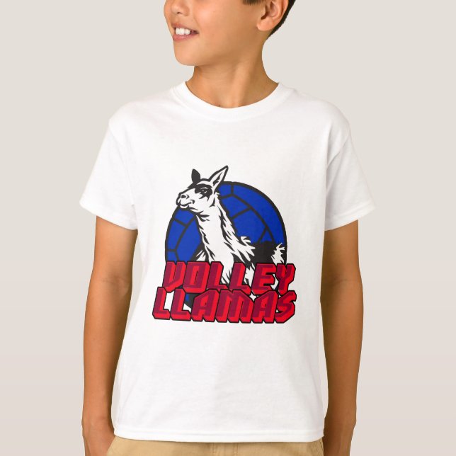 Volley Llama Swagger Tee Shirt (Framsida)