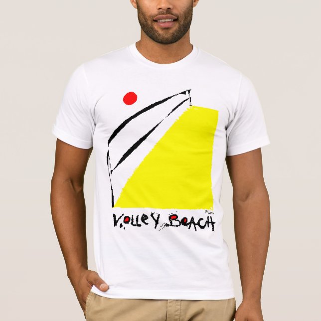 Volley Strand Tee Shirt (Framsida)