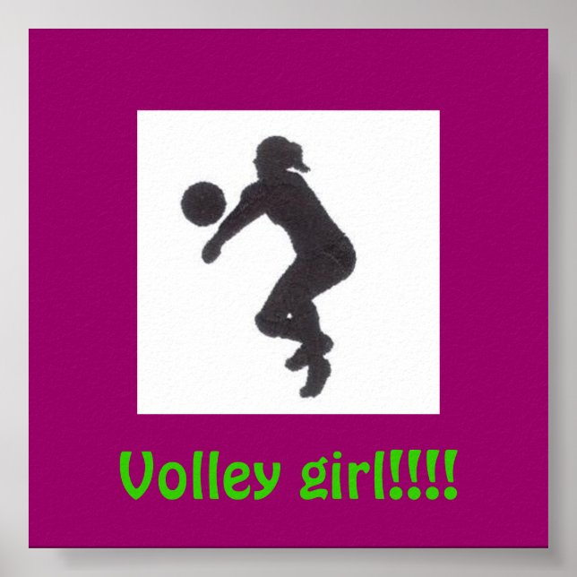 Volley-tjejen!! Poster (Framsidan)